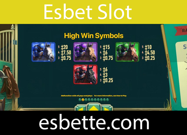 Esbet slot alanında geniş skalasıyla dikkat çekmektedir.